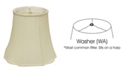 Macy's Cloth&Wire Slant Fancy Octagon Softback Lampshade with Washer Fitter